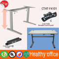 Des Moines electric height adjustable steel frame adjustable height standing desk with electric lifting columns